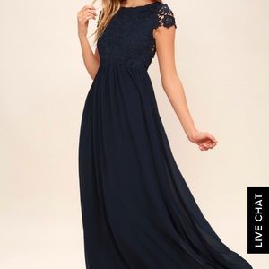 Lulus lace backless dress